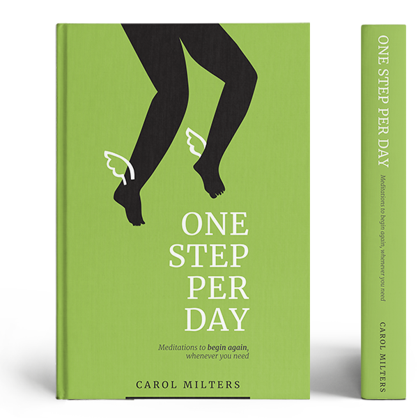 One Step per Day: Meditations to begin again, whenever you need - book by Carol Milters