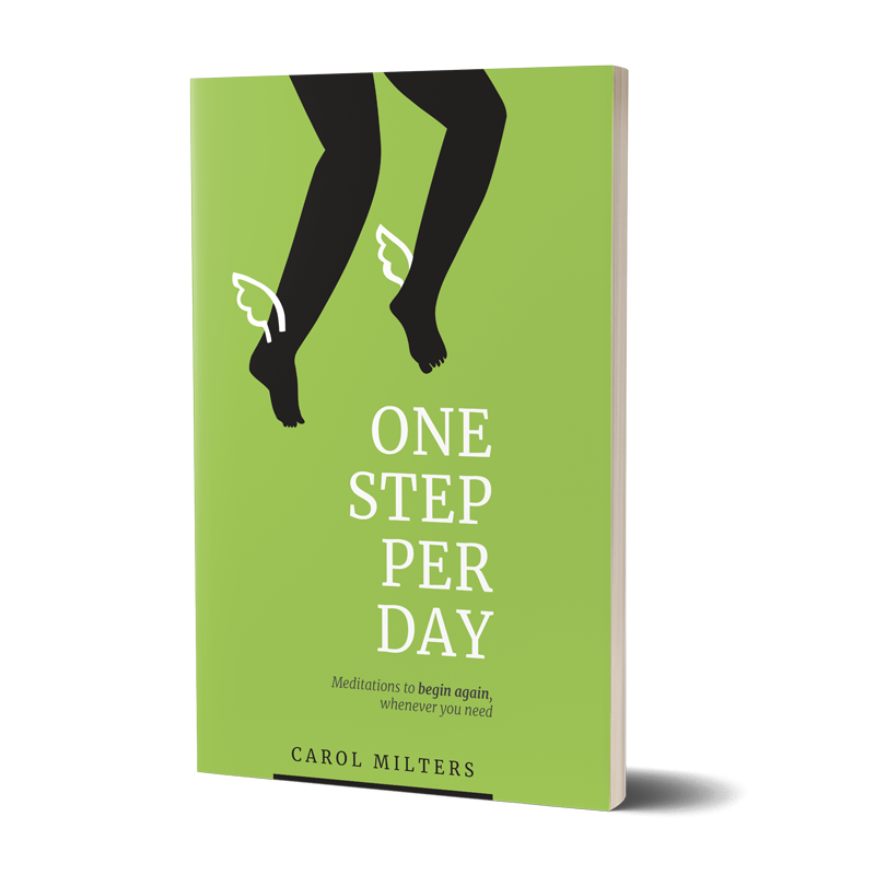 One Step per Day: Meditations to begin again, whenever you need - book by Carol Milters